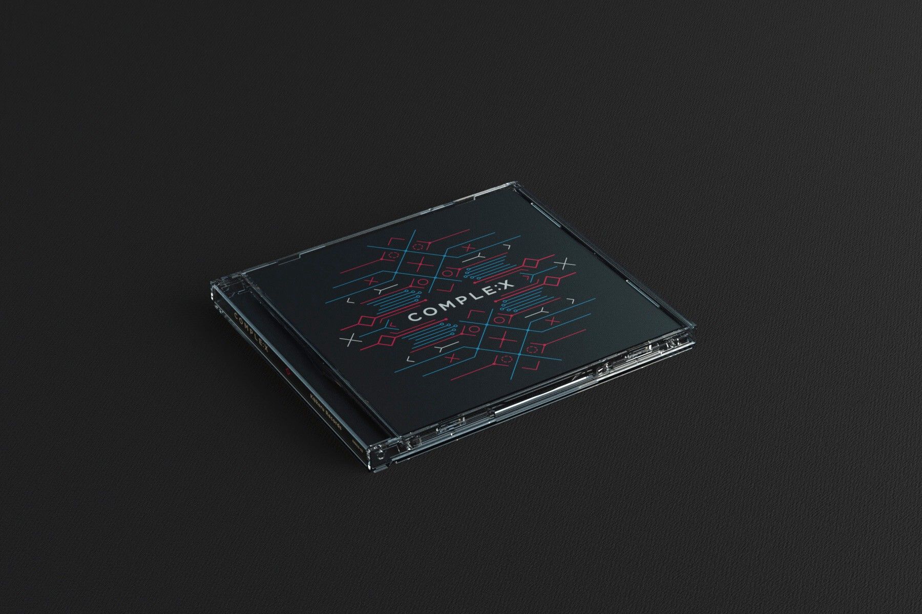 斜めから見たCOMPLE:X CDアルバム表