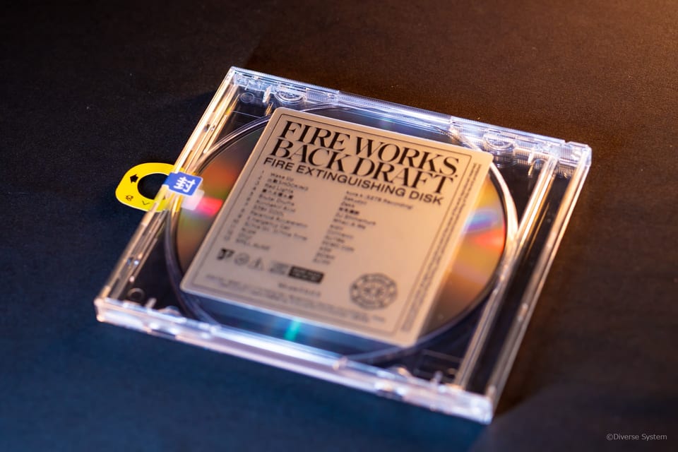 FIREWORKS. BACKDRAFT CD 裏面