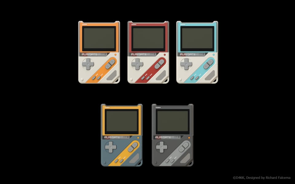 TEZKA PLAYGATE color variants. 5 colors