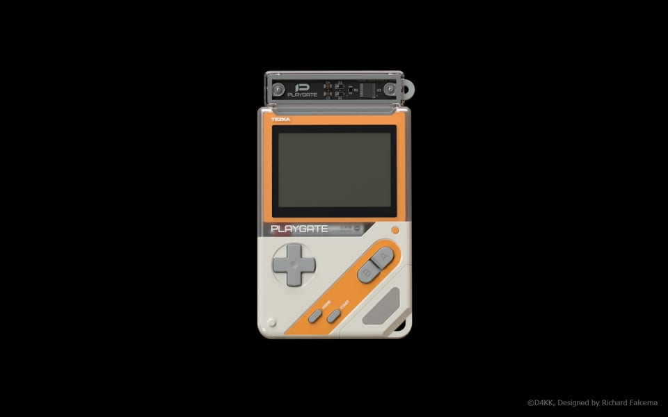 TEZKA PLAYGATE Orange front view